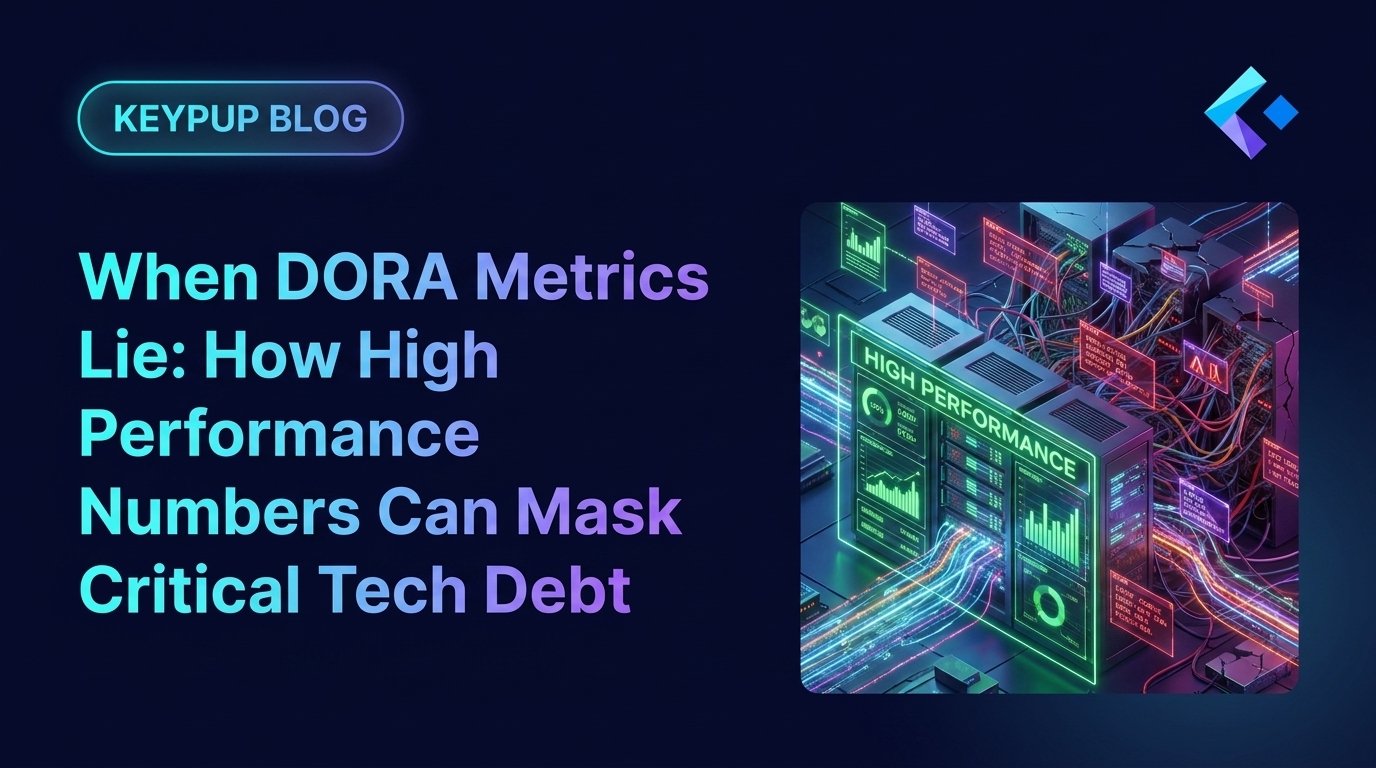 When DORA Metrics Lie: How High Performance Numbers Can Mask Critical Tech Debt