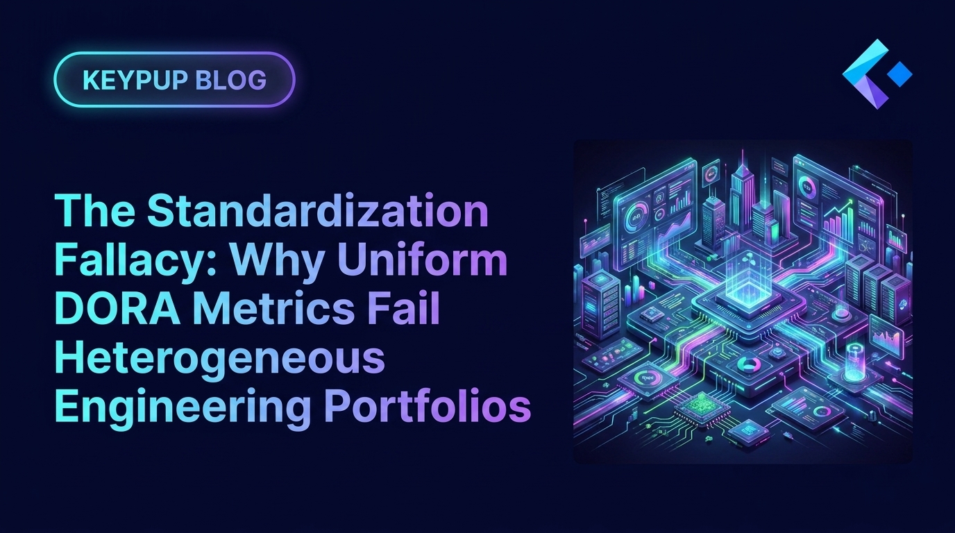 The Standardization Fallacy: Why Uniform DORA Metrics Fail Heterogeneous Engineering Portfolios